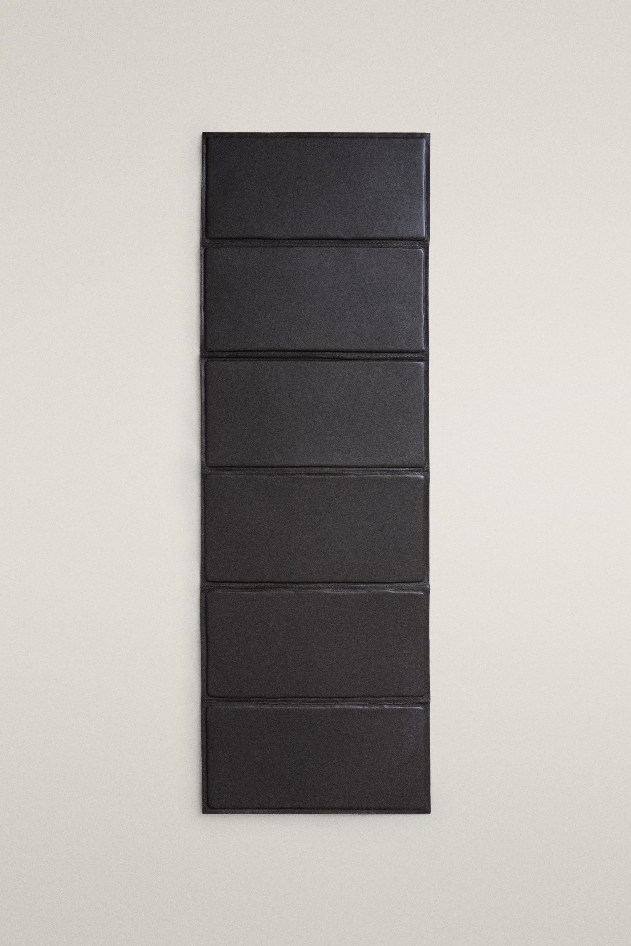 FOLDABLE LEATHER YOGA MAT